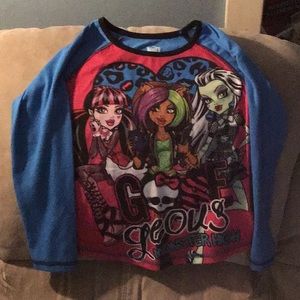 Monster high long sleeve shirt